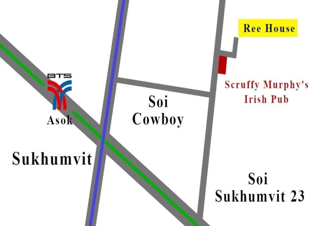 Reehouse@Soi Cowboy/Asoke Bts 호텔 방콕 외부 사진